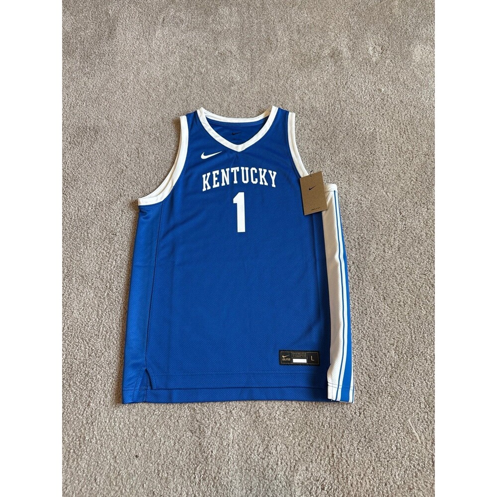 Kentucky Wildcats Nike NWT Youth Basketball Jersey Size Large